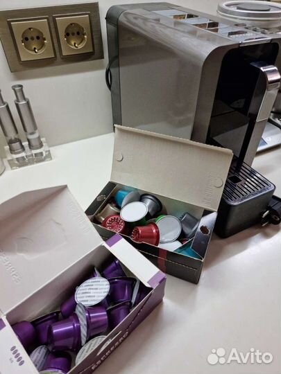 Кофемашина nespresso с капсулами