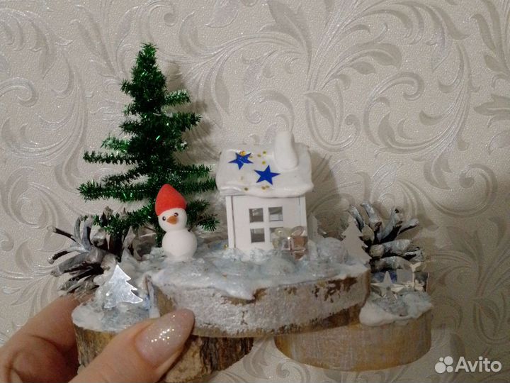 Поделки новогодние