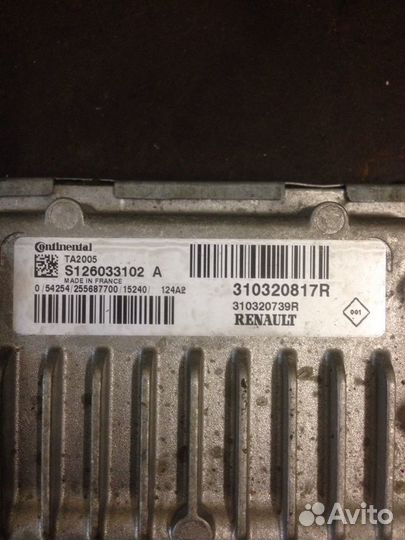 Эбу акп рено Дастер