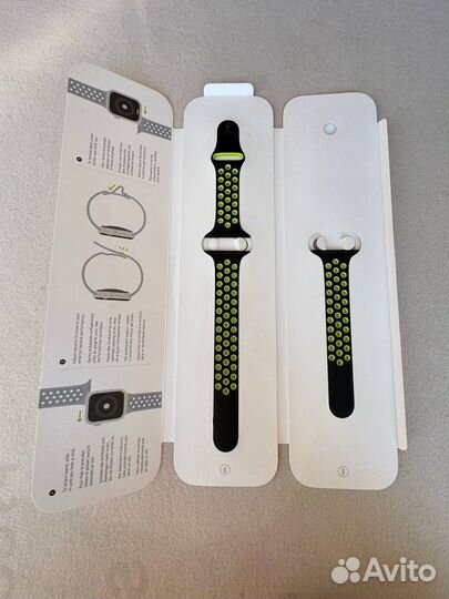 Ремешок apple watch Nike 44 mm (как новый)