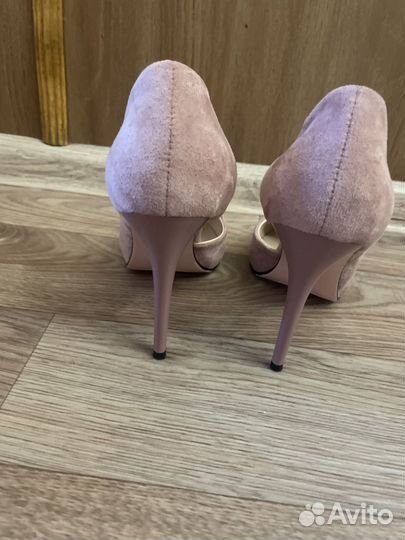 Туфли замшевые 35 размер