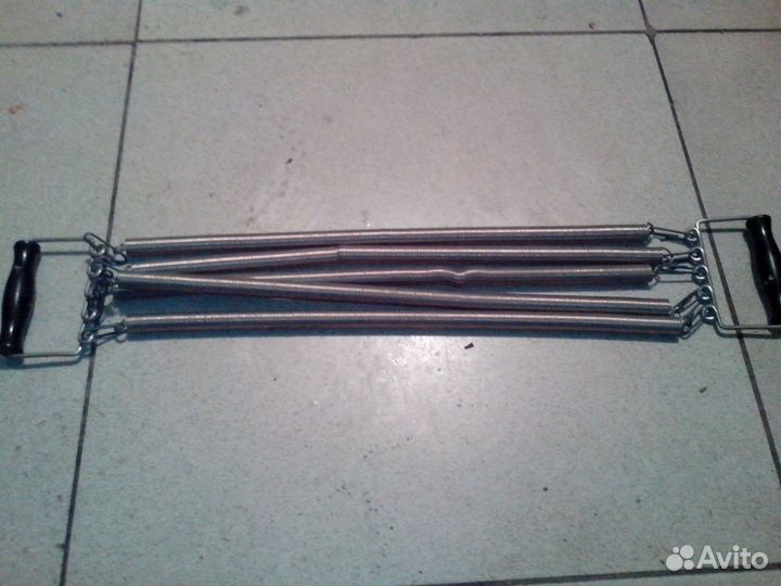 Коньки.Клюшка детская винтаж.эспандер