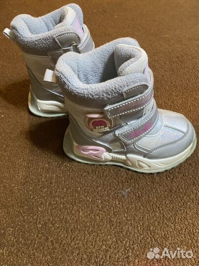 Ботинки зимние детские 24 размер