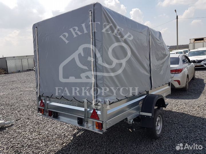 Легковой прицеп Автос 3/1.5 рессора Газель аэро