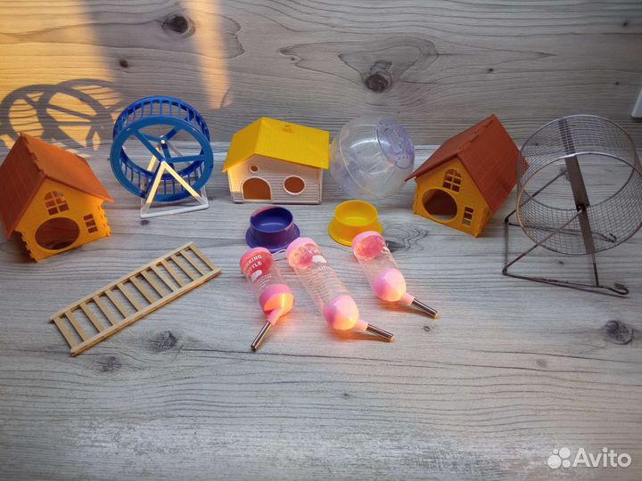 Колесо домик аксессуары для грызунов