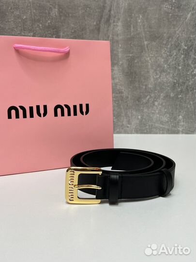 Ремень miu miu 3 цвета