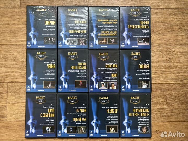 Балет лучшее на DVD