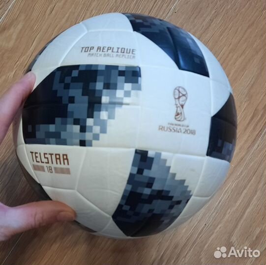 Футбольный мяч adidas telstar fifa 2018 оригинал