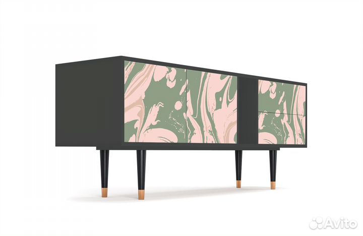 Тв-тумба T1 - Антрацит - Aquarelle