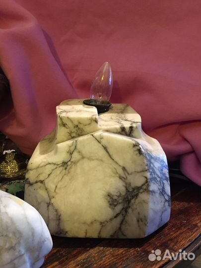 Светильник из мрамора