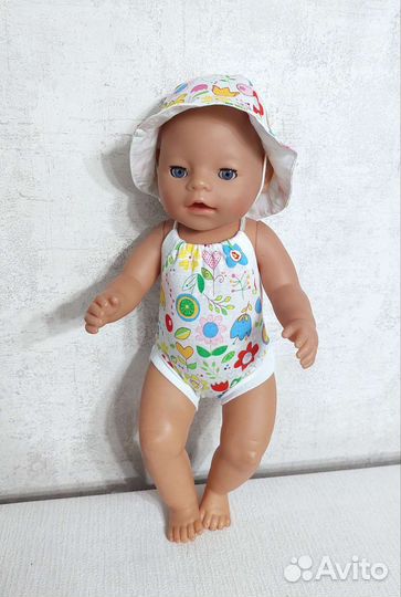 Пляжный комплект для куклы Беби Борн
