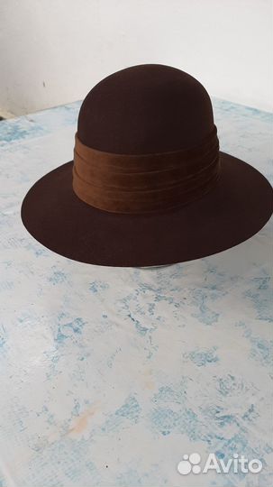 Шляпа фетровая женская
