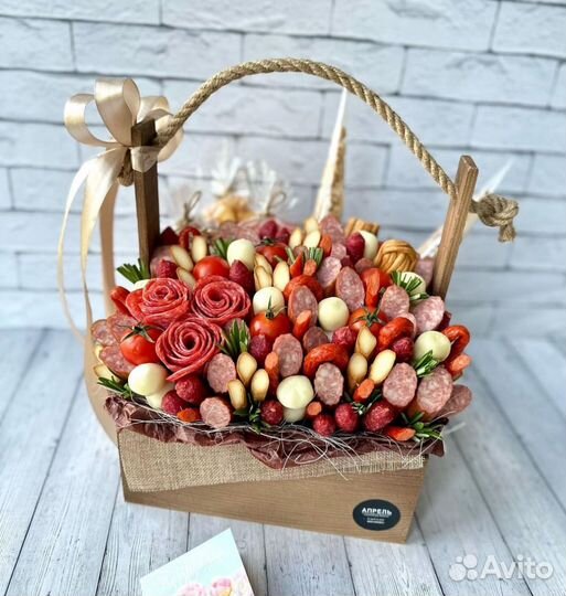 Съедобные букеты для мужчин