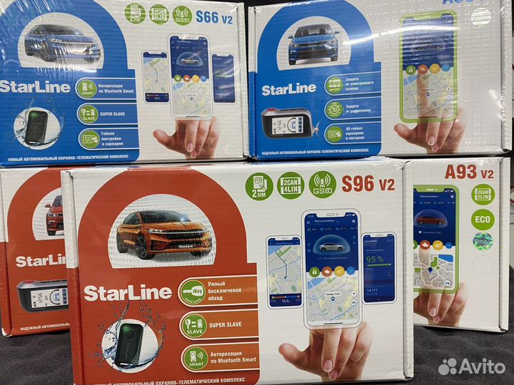 Автосигнализации Starline