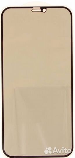 Защитное стекло 3D Анти-шпион для iPhone 12/12 Pro