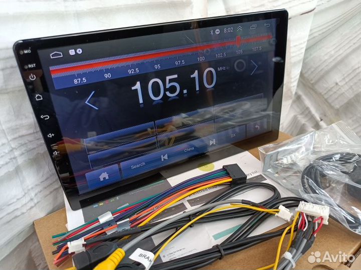 Магнитола 2 din 10 дюймов android новая