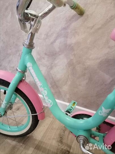 Детский велосипед Black aqua 14