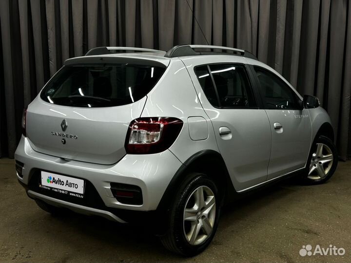 Renault Sandero Stepway 1.6 AT, 2018, 168 000 км