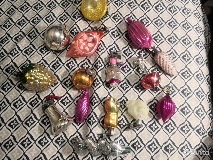 Елочные игрушки СССР одним лотом