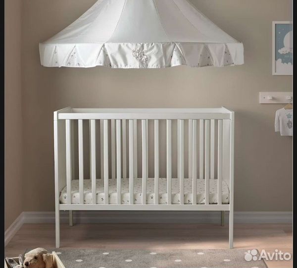 Детская кроватка IKEA сундвик