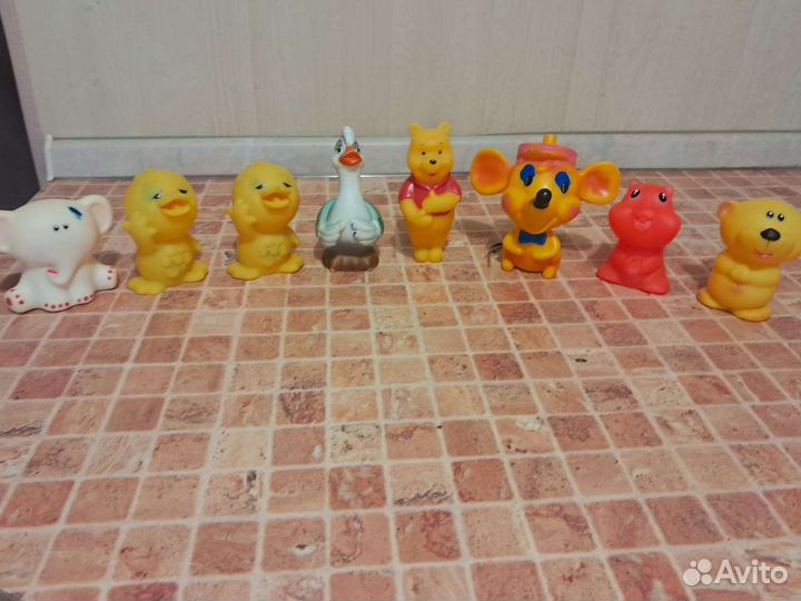 Резиновые игрушки СССР