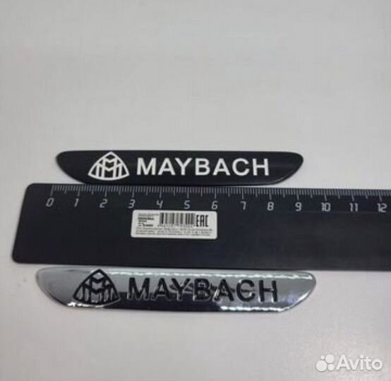 Шильдик эмблема Maybach на крылья