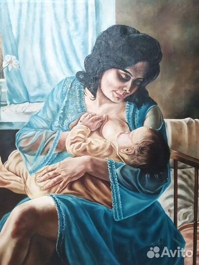 Картина Утро (с картины Шилова А. А.)