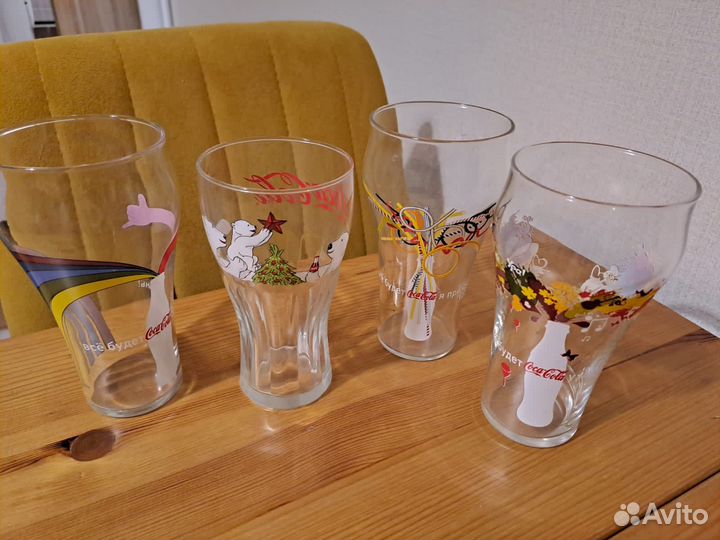 Стаканы coca - cola коллекционные