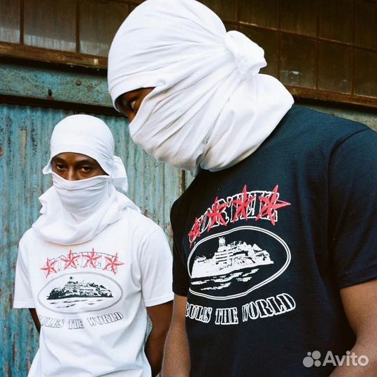 Футболка Corteiz 4 stars Alcatraz Оригинал