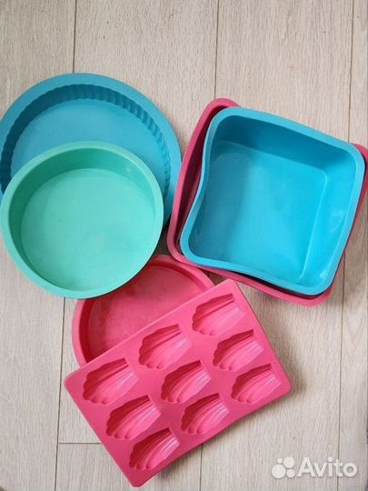 Силиконовые формы для выпечки (19 шт.)