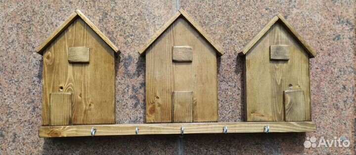 Ключница настенная из дерева