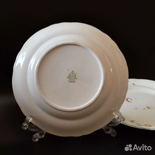 Тарелка довоенные. Конаково