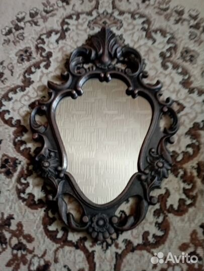 Зеркало старинное винтажное