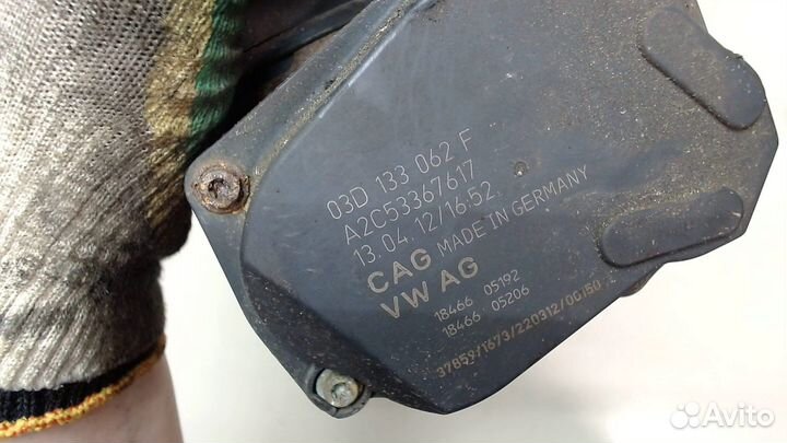 Заслонка дроссельная Skoda Fabia, 2012