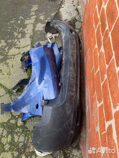 Бампер задний на Renault Duster