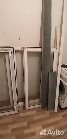 Окна деревянные балконная дверь бу