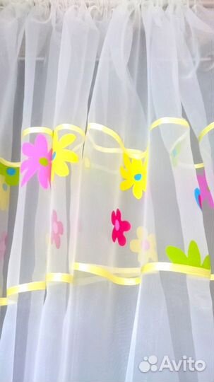 Тюль для детской, готовый