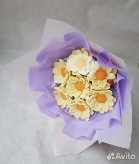 Букет цветов из шоколада