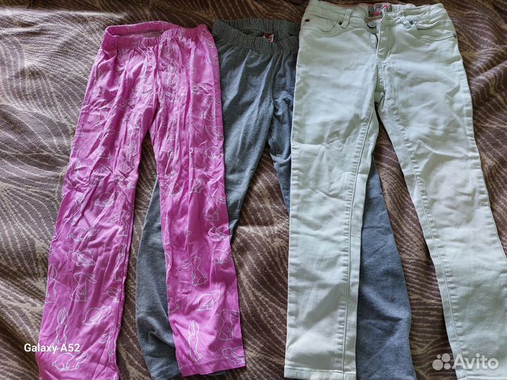 Пакет вещей лето для девочки 128-134