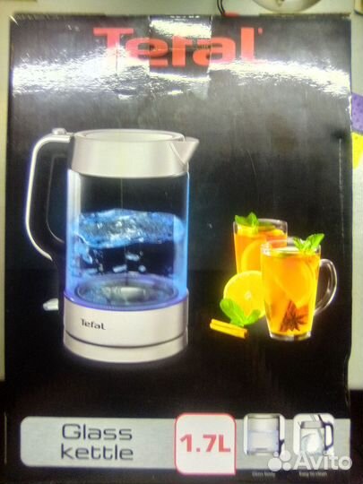 Чайник электрический новый tefal