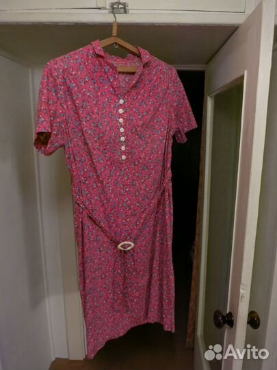 Платье хлопок СССР