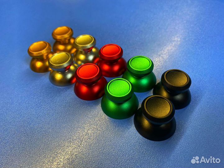 Металлические стики для Dualshock 4 (Зеленые)