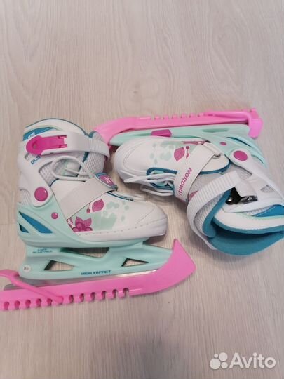 Коньки фигурные раздвижные