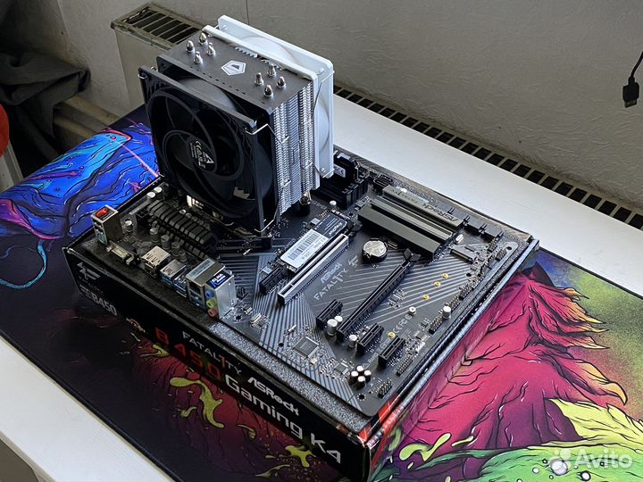 Комплект для пк ryzen 5 2600 8g ddr4 ssd 256