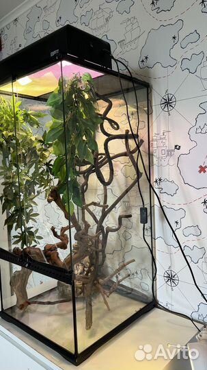 Террариум палюдариум Exo-terra для хамелеона