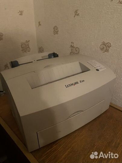 Принтер lexmark e320 чб бу