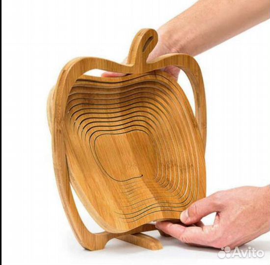 Бамбуковая фруктовая корзина