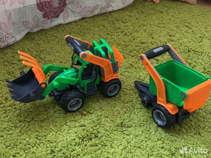 Машины с прицепом новая модель Полесье