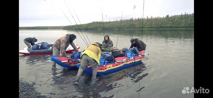 Катамаран надувной уралэкспедиция спорт-4