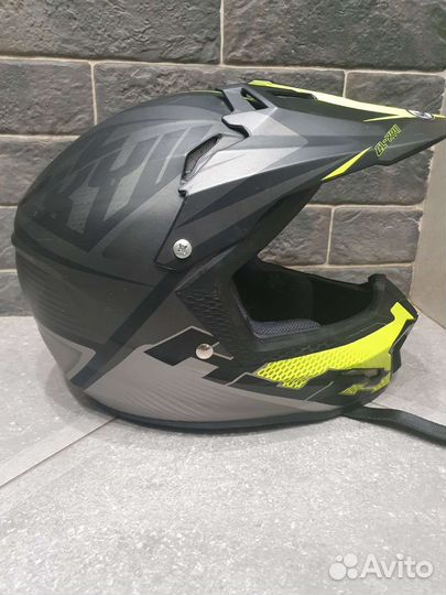 Мотошлем кроссовый детский HJS